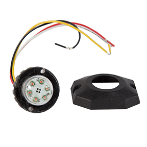 Wide angle optic LED