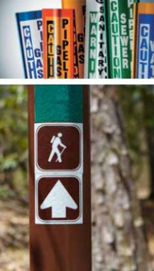 Decals for Utility Markers