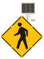 Blinker-Ped-Xing BlinkerSign