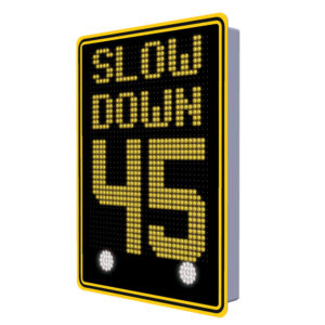 Driver Feedback Speed Reduction Signs
