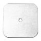 4 in Sign Saver Square Plate standard hardware