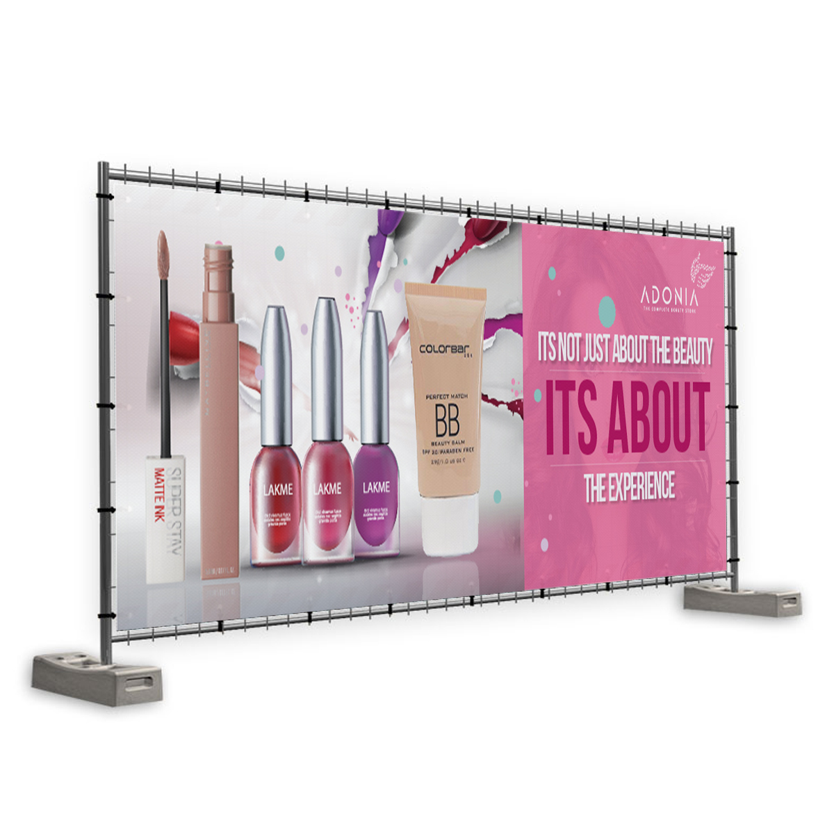 6x4 Nostalgia Stripes Wind-Resistant Outdoor Mesh Vinyl Banner for Lease CGSignLab 6x4 Nostalgia Stripes Wind-Resistant Outdoor Mesh Vinyl Banner for Lease CGSignLab